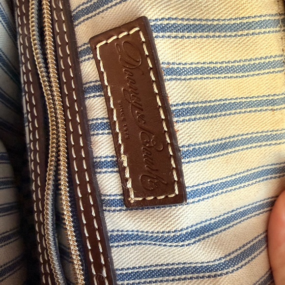 Dooney & Bourke Satchel Bag in Brown w/ Long Strap & Matching Wallet - Picture 5 of 12